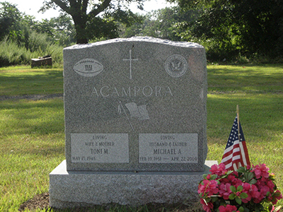 upright headstones